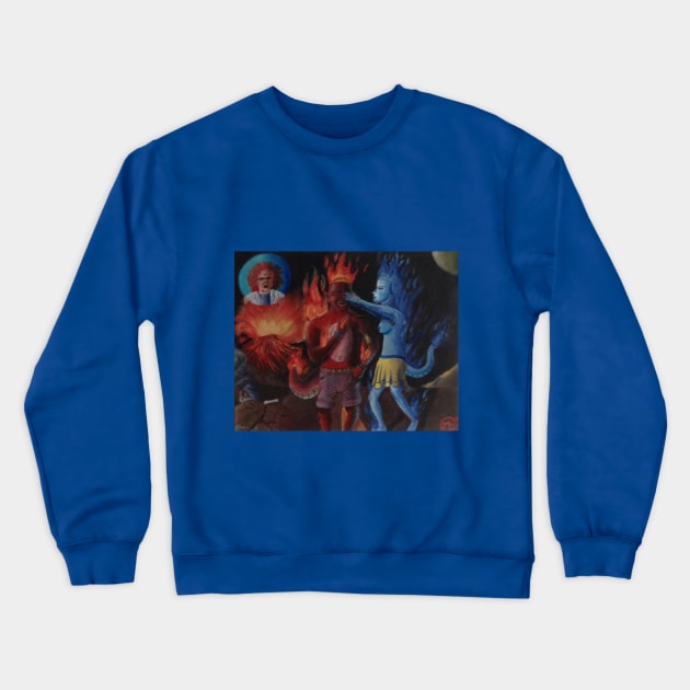 Love Only in Dreams Crewneck Sweatshirt by ManolitoAguirre1990